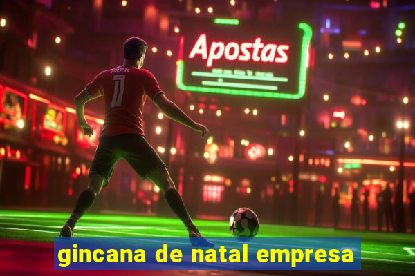 gincana de natal empresa